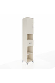 Hyperion Dolap 5 Raflı Tek Çekmeceli Tek Kapaklı 44x44x243 - S64M133V1B