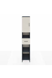 Hyperion Dolap 5 Raflı Tek Çekmeceli Tek Kapaklı 44x44x243 - S64M133V4B