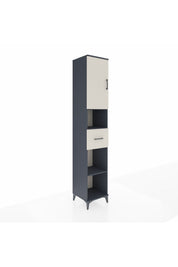 Hyperion Dolap 5 Raflı Tek Çekmeceli Tek Kapaklı 44x44x243 - S64M133V4B