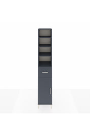 Hyperion Dolap 5 Raflı Tek Çekmeceli Tek Kapaklı 44x44x243 - S64M134V5B