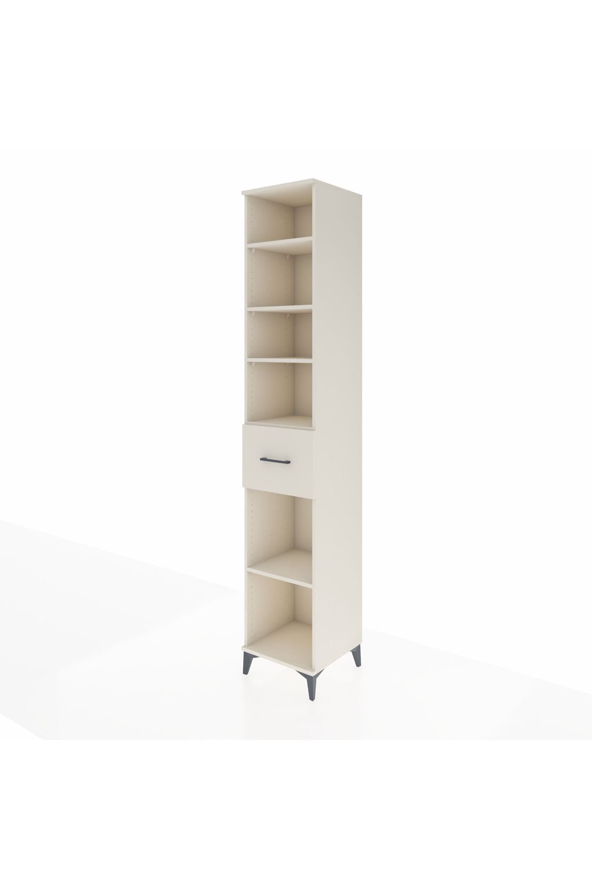 Hyperion Dolap 5 Raflı Tek Çekmeceli 44x44x243 - S64M135V1B