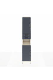 Hyperion Dolap 5 Raflı 2 Çekmeceli 2 Kapaklı 44x44x243 - S64M136V2B