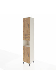 Hyperion Dolap 5 Raflı 2 Çekmeceli 2 Kapaklı 44x44x243 - S64M136V3B