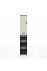 Hyperion Dolap 5 Raflı 2 Çekmeceli Tek Kapaklı 44x44x243