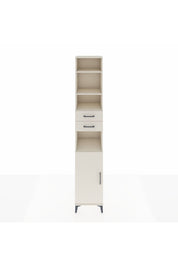 Hyperion Dolap 5 Raflı 2 Çekmeceli Tek Kapaklı 44x44x243 - S64M138V1B