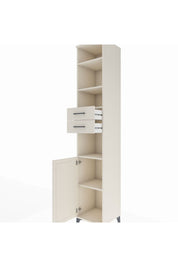 Hyperion Dolap 5 Raflı 2 Çekmeceli Tek Kapaklı 44x44x243 - S64M138V1B