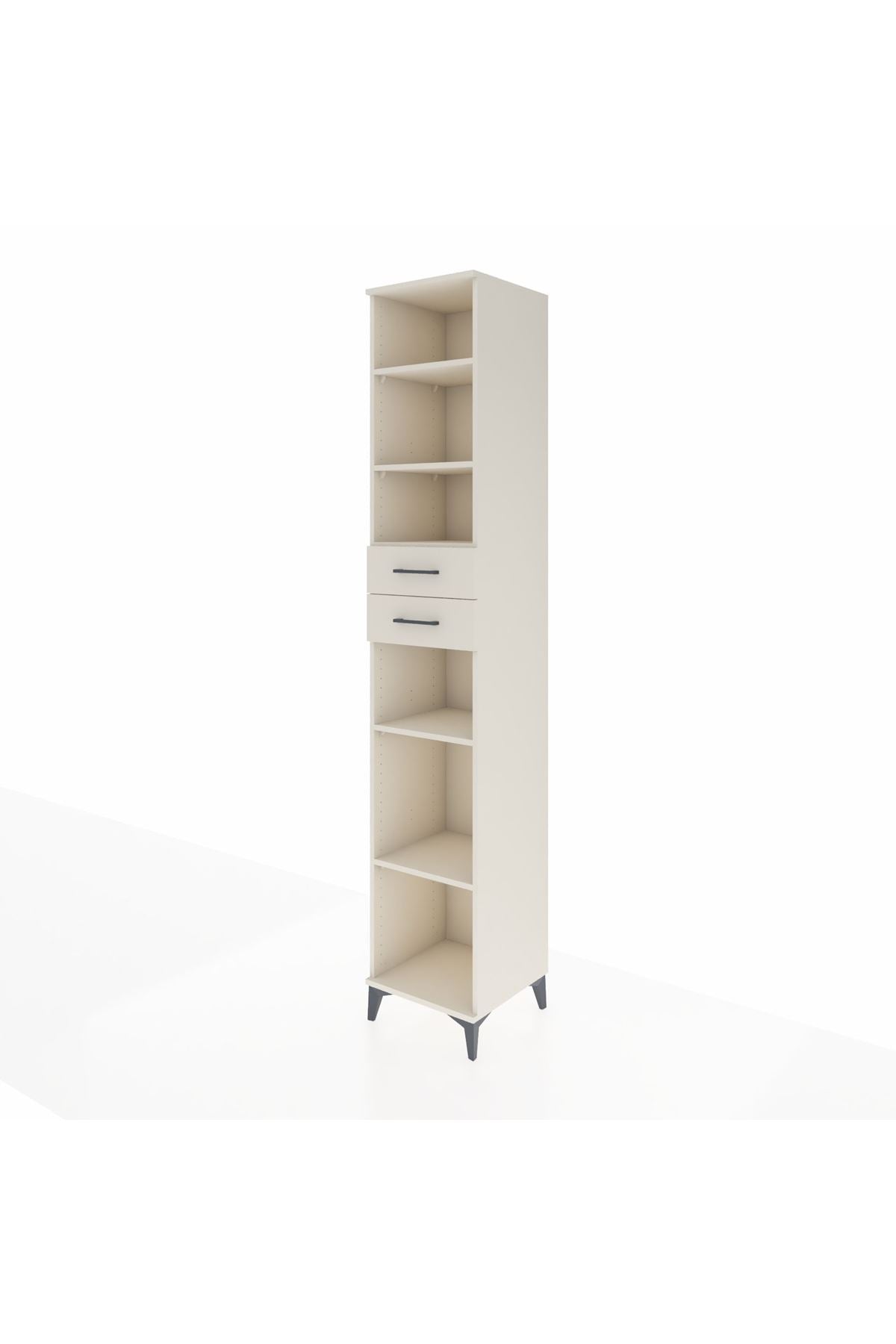 Hyperion Dolap 5 Raflı 2 Çekmeceli 44x44x243 - S64M139V1B