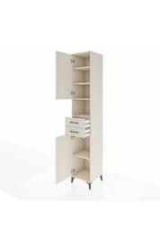 Hyperion Dolap 5 Raflı 2 Çekmeceli 2 Kapaklı 44x44x243 - S64M140V1B