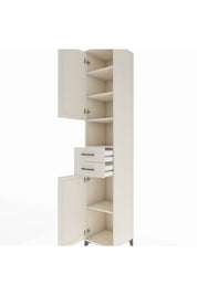Hyperion Dolap 5 Raflı 2 Çekmeceli 2 Kapaklı 44x44x243 - S64M140V1B