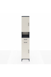 Hyperion Dolap 5 Raflı 2 Çekmeceli 2 Kapaklı 44x44x243 - S64M140V4B
