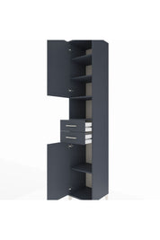 Hyperion Dolap 5 Raflı 2 Çekmeceli 2 Kapaklı 44x44x243 - S64M140V5B
