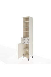Hyperion Dolap 5 Raflı 2 Çekmeceli Tek Kapaklı 44x44x243 - S64M142V1B