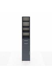 Hyperion Dolap 5 Raflı 2 Çekmeceli Tek Kapaklı 44x44x243 - S64M142V5B
