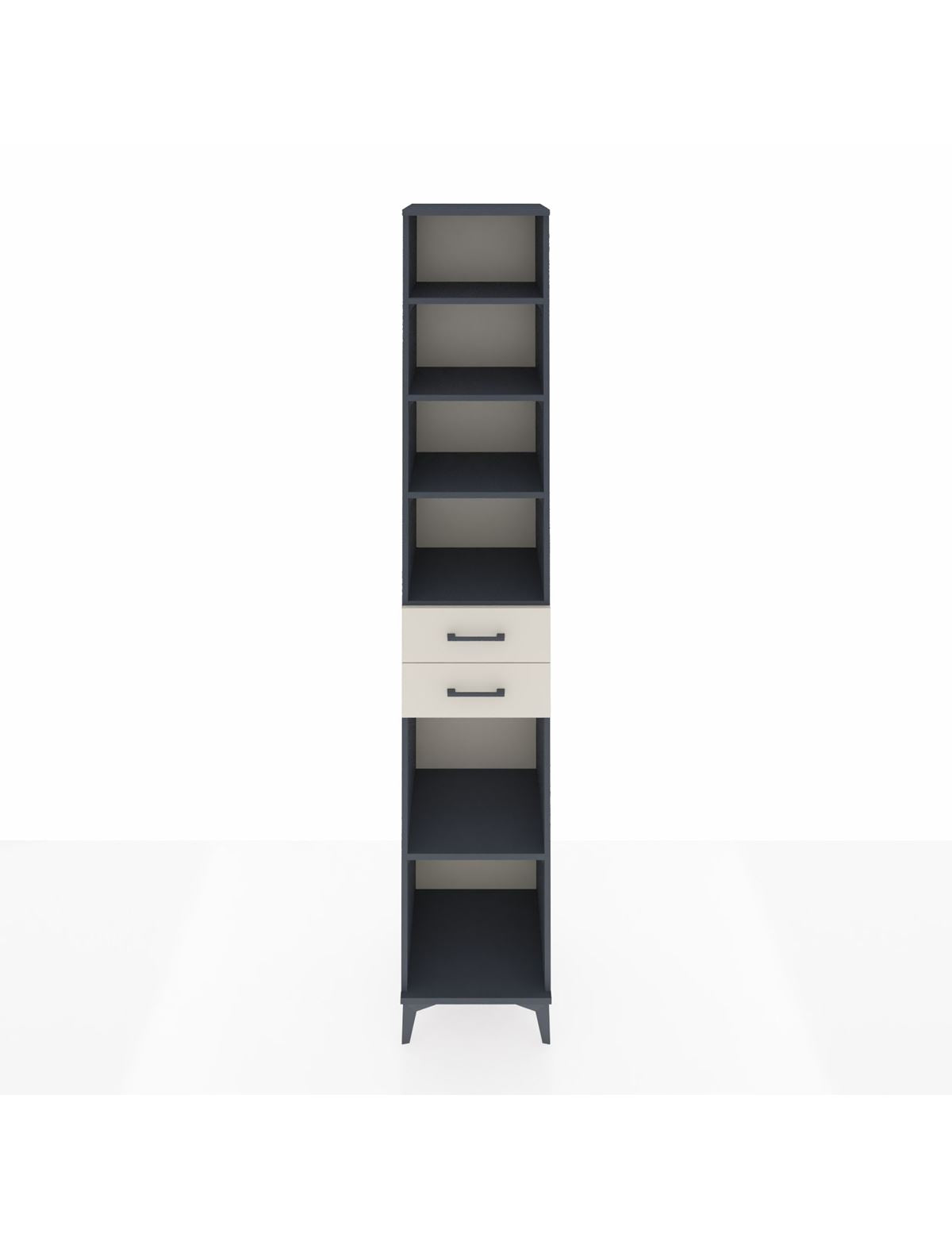 Hyperion Dolap 5 Raflı 2 Çekmeceli 44x44x243 - S64M143V4B