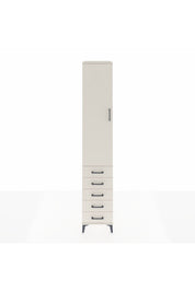 Hyperion Dolap 2 Raflı 5 Çekmeceli Tek Askılı 44x44x243 - S64M144V1B