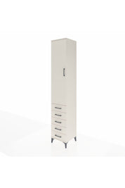Hyperion Dolap 2 Raflı 5 Çekmeceli Tek Askılı 44x44x243 - S64M144V1B