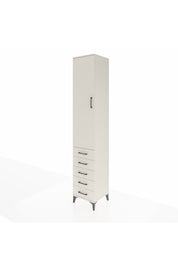 Hyperion Dolap 4 Raflı 5 Çekmeceli Tek Kapaklı 44x44x243 - S64M145V1B