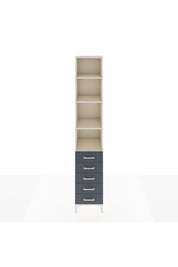 Hyperion Dolap 4 Raflı 5 Çekmeceli 44x44x243 - S64M146V2B