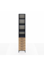 Hyperion Dolap 4 Raflı 5 Çekmeceli 44x44x243 - S64M146V6B