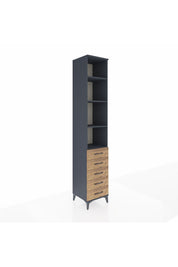 Hyperion Dolap 4 Raflı 5 Çekmeceli 44x44x243 - S64M146V6B