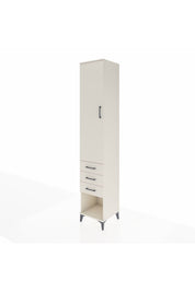 Hyperion Dolap 2 Raflı 3 Çekmeceli Tek Askılı 44x44x243 - S64M147V1B