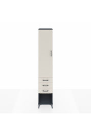 Hyperion Dolap 2 Raflı 3 Çekmeceli Tek Askılı 44x44x243 - S64M147V4B