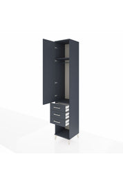 Hyperion Dolap 2 Raflı 3 Çekmeceli Tek Askılı 44x44x243 - S64M147V5B