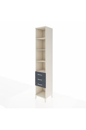 Hyperion Dolap 4 Raflı 3 Çekmeceli 44x44x243 - S64M149V2B