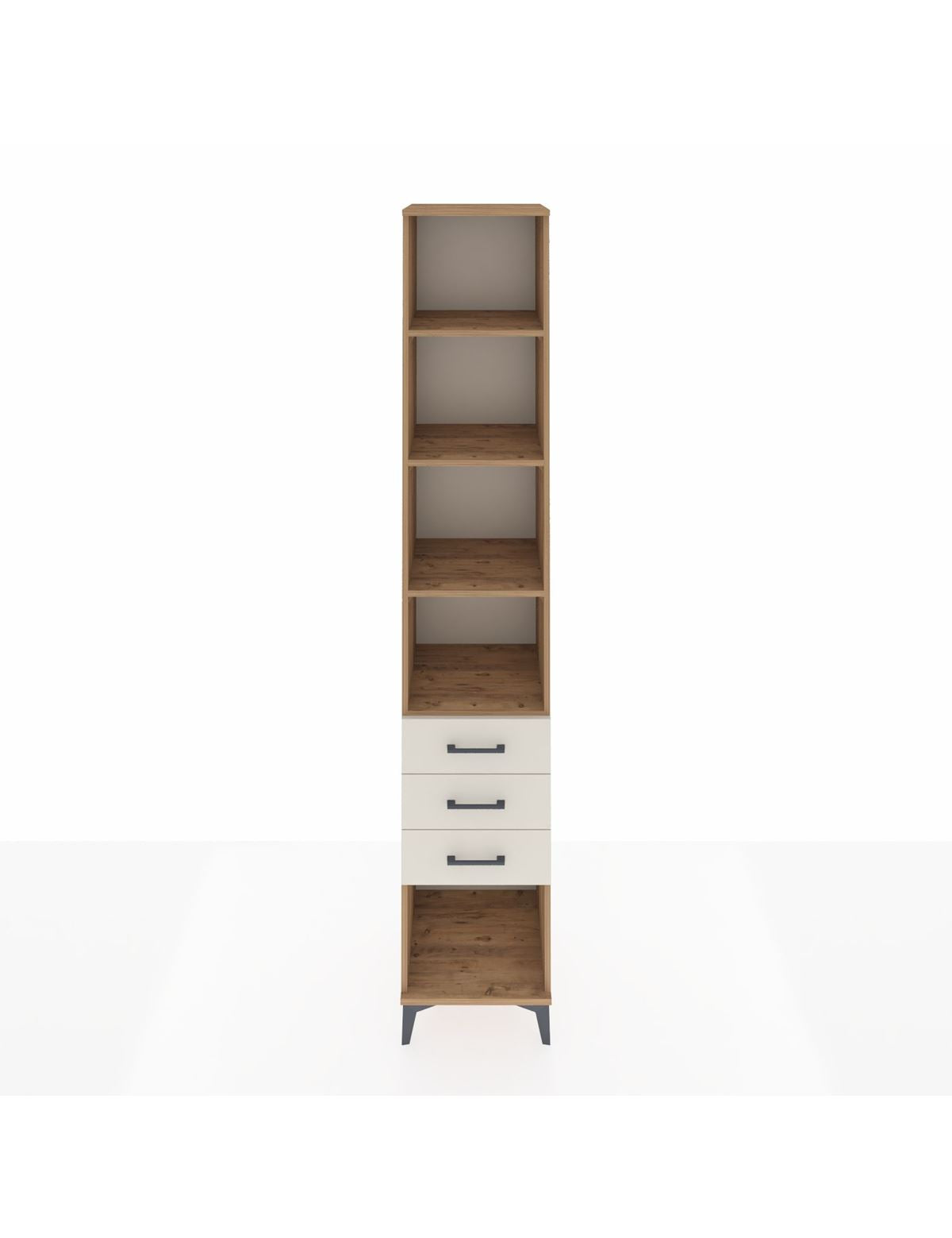 Hyperion Dolap 4 Raflı 3 Çekmeceli 44x44x243 - S64M149V7B