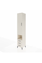 Hyperion Dolap 3 Raflı 3 Çekmeceli Tek Kapaklı 44x44x243 - S64M150V1B