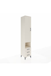 Hyperion Dolap 5 Raflı 3 Çekmeceli Tek Kapaklı 44x44x243 - S64M151V1B