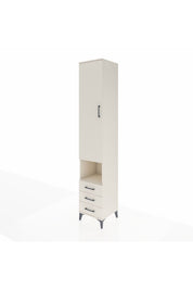 Hyperion Dolap 5 Raflı 3 Çekmeceli Tek Kapaklı 44x44x243 - S64M151V1B