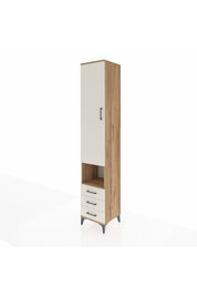 Hyperion Dolap 5 Raflı 3 Çekmeceli Tek Kapaklı 44x44x243 - S64M151V7B
