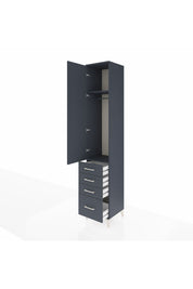 Hyperion Dolap 2 Raflı 4 Çekmeceli Tek Askılı 44x44x243 - S64M152V5B