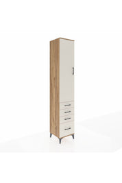 Hyperion Dolap 2 Raflı 4 Çekmeceli Tek Askılı 44x44x243 - S64M152V7B