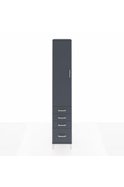 Hyperion Dolap 4 Raflı 4 Çekmeceli Tek Kapaklı 44x44x243 - S64M153V5B