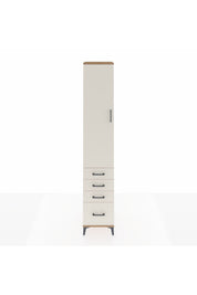Hyperion Dolap 4 Raflı 4 Çekmeceli Tek Kapaklı 44x44x243 - S64M153V7B