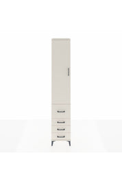 Hyperion Dolap 2 Raflı 4 Çekmeceli Tek Askılı 44x44x243 - S64M154V1B