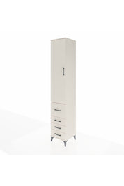 Hyperion Dolap 2 Raflı 4 Çekmeceli Tek Askılı 44x44x243 - S64M154V1B