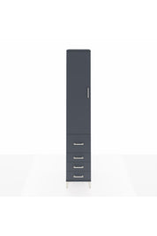Hyperion Dolap 2 Raflı 4 Çekmeceli Tek Askılı 44x44x243 - S64M154V5B