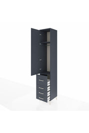 Hyperion Dolap 2 Raflı 4 Çekmeceli Tek Askılı 44x44x243 - S64M154V5B