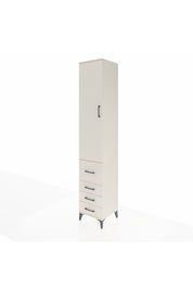 Hyperion Dolap 4 Raflı 4 Çekmeceli Tek Kapaklı 44x44x243 - S64M155V1B