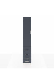 Hyperion Dolap 4 Raflı 4 Çekmeceli Tek Kapaklı 44x44x243 - S64M155V5B