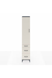 Hyperion Dolap 2 Raflı 3 Çekmeceli Tek Askılı 44x44x243 - S64M156V4B