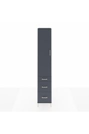 Hyperion Dolap 2 Raflı 3 Çekmeceli Tek Askılı 44x44x243 - S64M156V5B