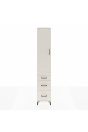 Hyperion Dolap 4 Raflı 3 Çekmeceli Tek Kapaklı 44x44x243 - S64M157V1B