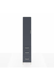 Hyperion Dolap 4 Raflı 3 Çekmeceli Tek Kapaklı 44x44x243 - S64M157V5B