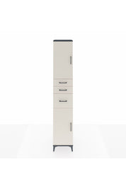 Hyperion Dolap 4 Raflı 3 Çekmeceli 2 Kapaklı 44x44x243 - S64M120V4B