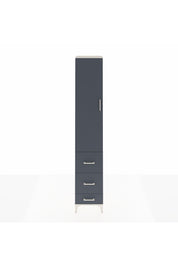 Hyperion Dolap 2 Raflı 3 Çekmeceli Tek Askılı 44x44x243 - S64M158V2B