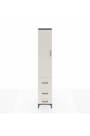 Hyperion Dolap 2 Raflı 3 Çekmeceli Tek Askılı 44x44x243 - S64M158V4B